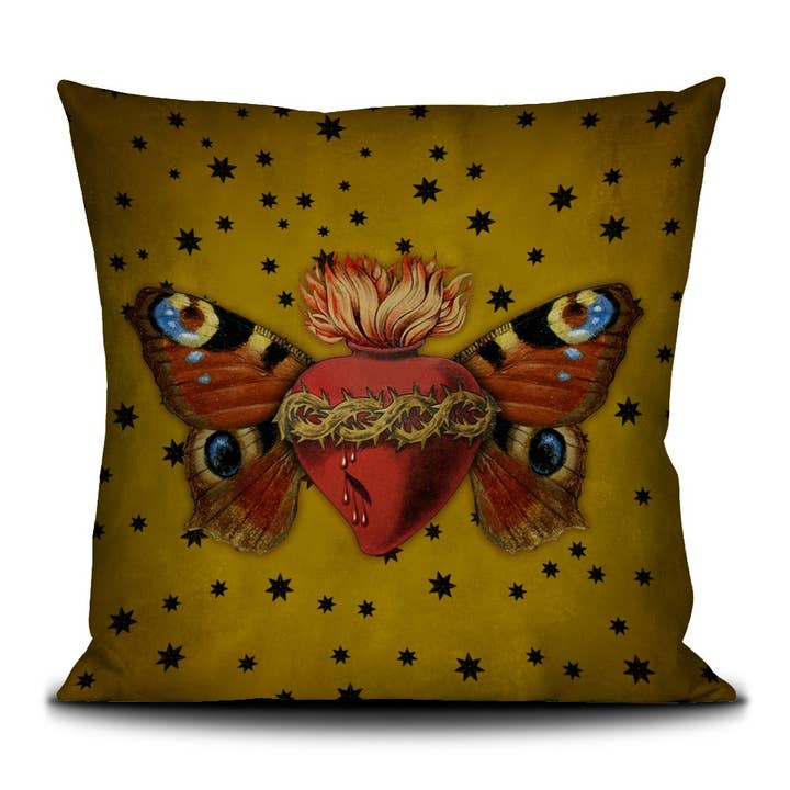 OUTDOOR CUSHION 60X60CM SACRE BUTTERFLY for wholesale by Voglio Bene