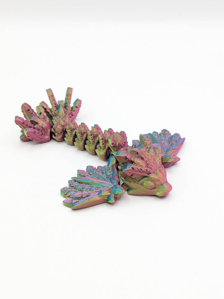 3D Printed Small Feathered Dragon for wholesale by The Midnight Oil