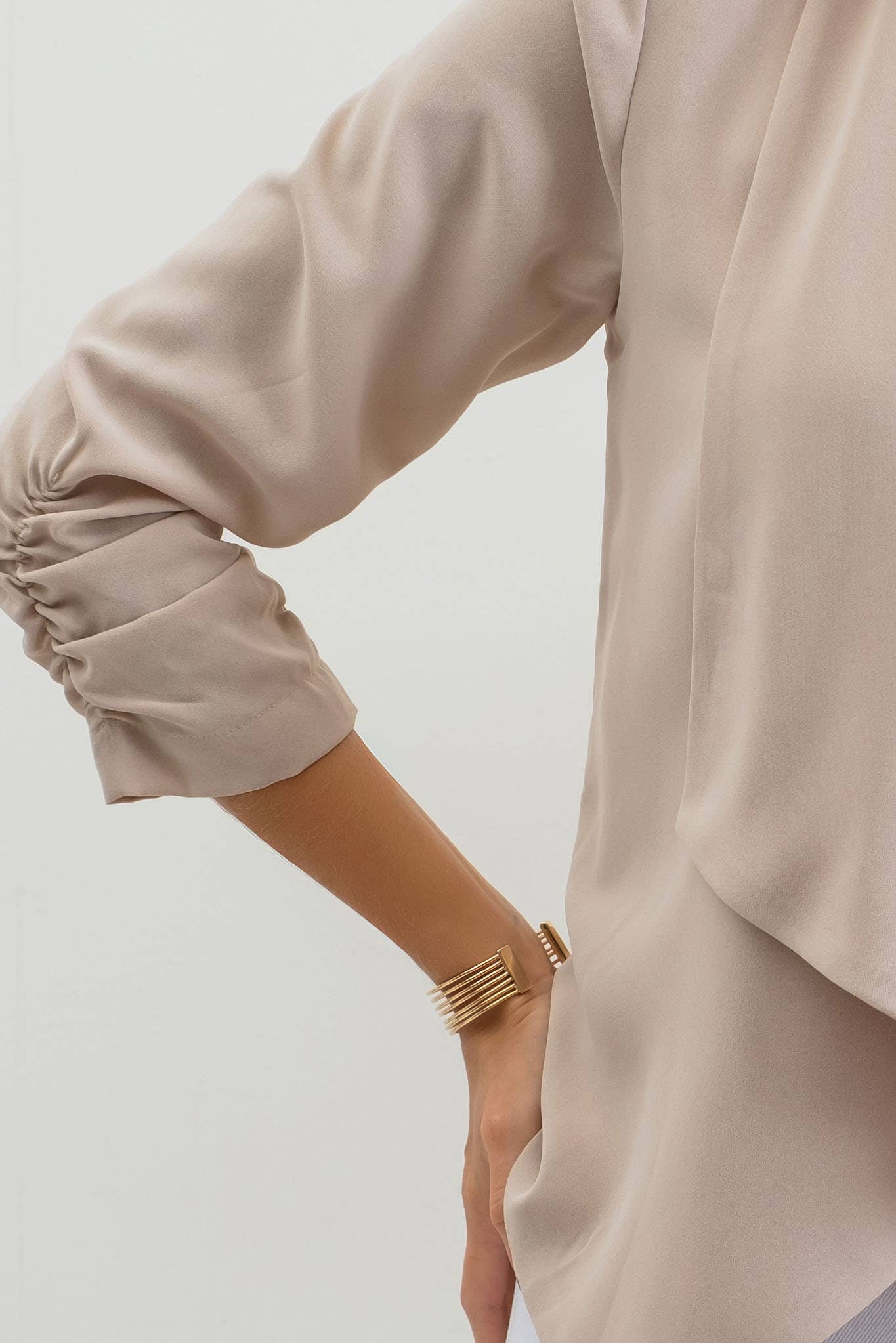 Blu Pepper – wholesale Blazer - Dam – Blazer med 3/4 ärm och rynkad ärmdetalj13