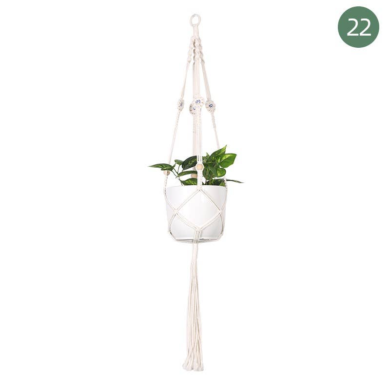 Homerely (We Cover All Import Duties) - Wholesale Hanging Planter - Handmade Macrame Plant Hangers (Plants and pots excluded)20