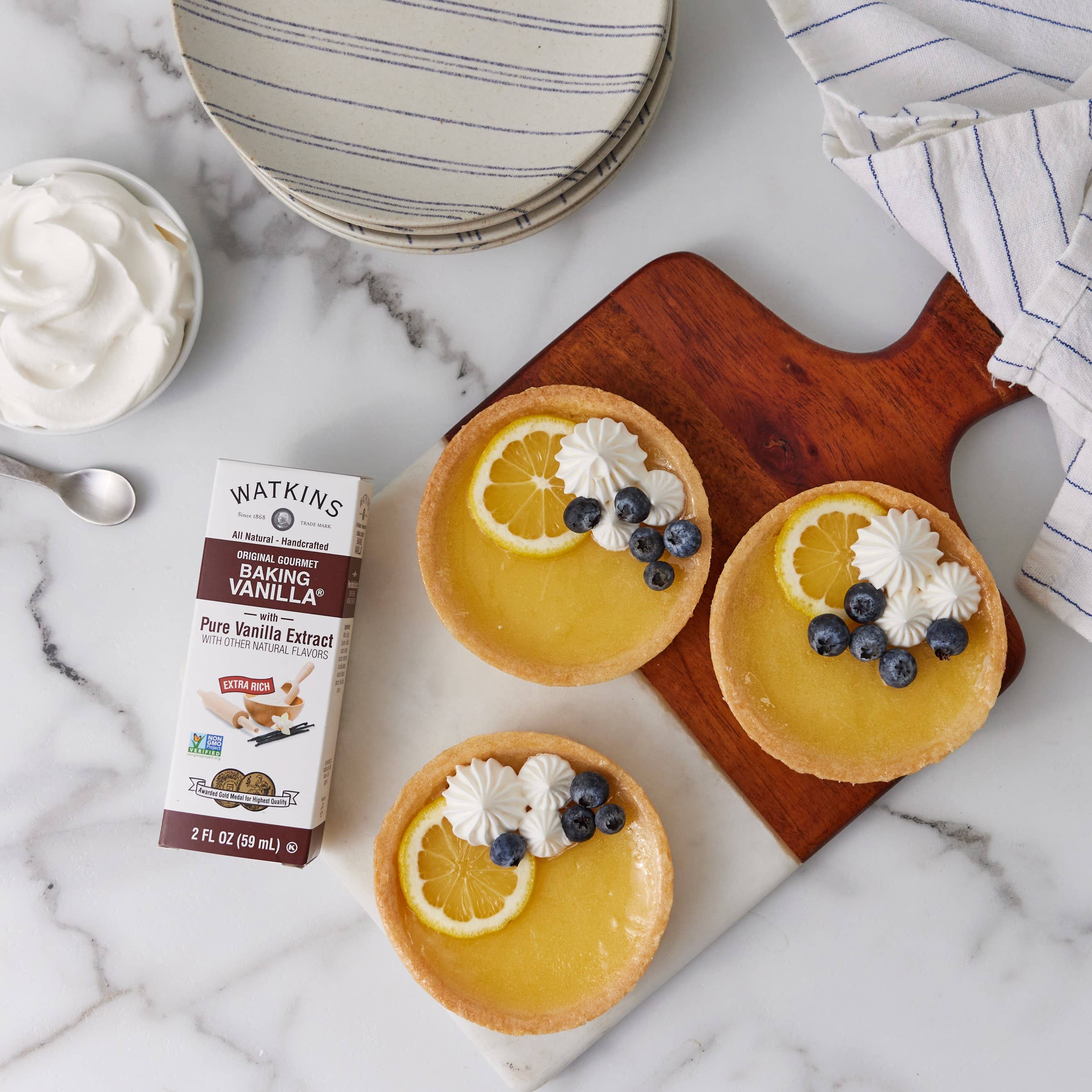 The Watkins Co. - Wholesale Vanilla/Fruit Extract - All Natural Original Gourmet Baking Vanilla Extract 2 fl oz3