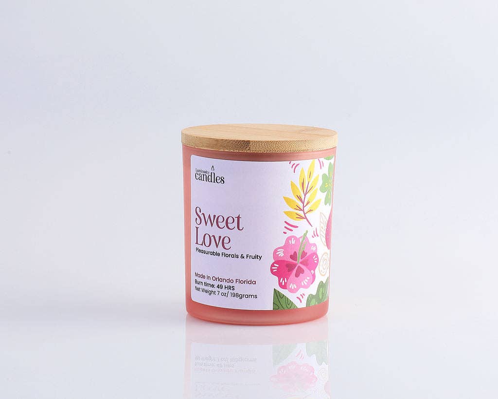 Luminosity Candles – wholesale Burkljus – Söt Kärlek (7oz)