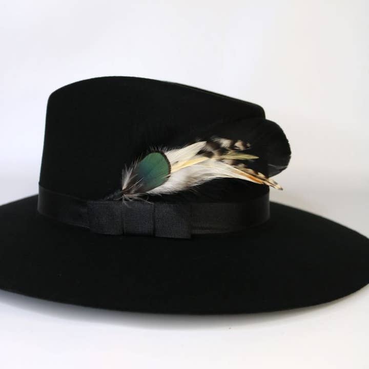 Willow Lane Hat Co. - Wholesale Hat Accessory - Women's - Feather Hat Accent - Kaweah2