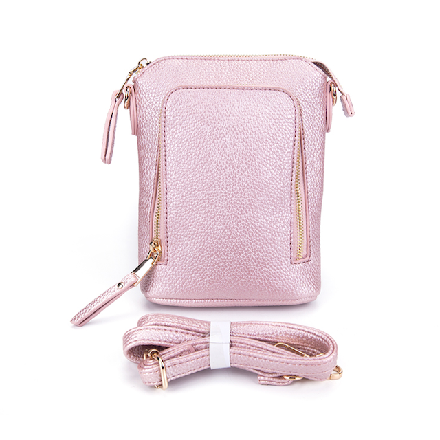 Pretty Persuasions - Wholesale Crossbody Bag - Women's - P25006 Zipper Front Small Crossbody Bag19