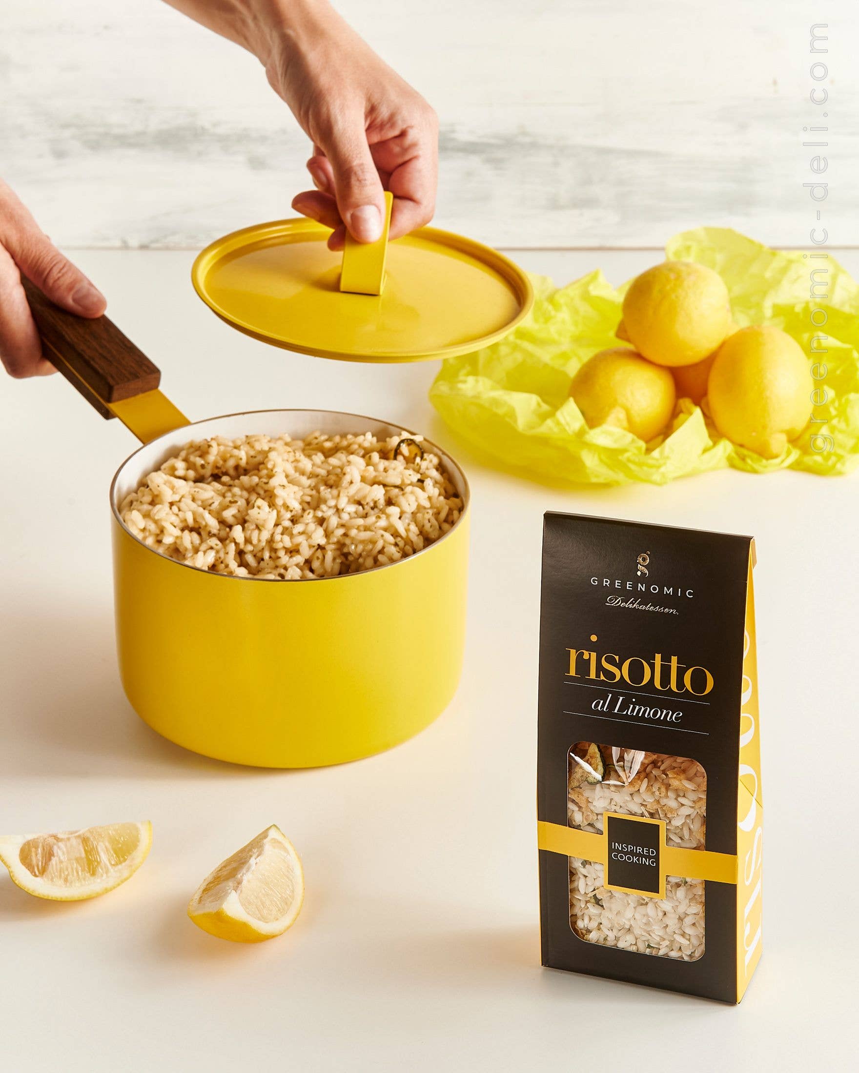 Greenomic Delicatessen – Arroz por atacado – Risoto de Limão tradicional1
