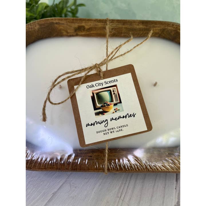 Oak City Scents - Wholesale Jar/Filled Candle - Dough Bowl Candle 14 oz. Ready to Gift 21