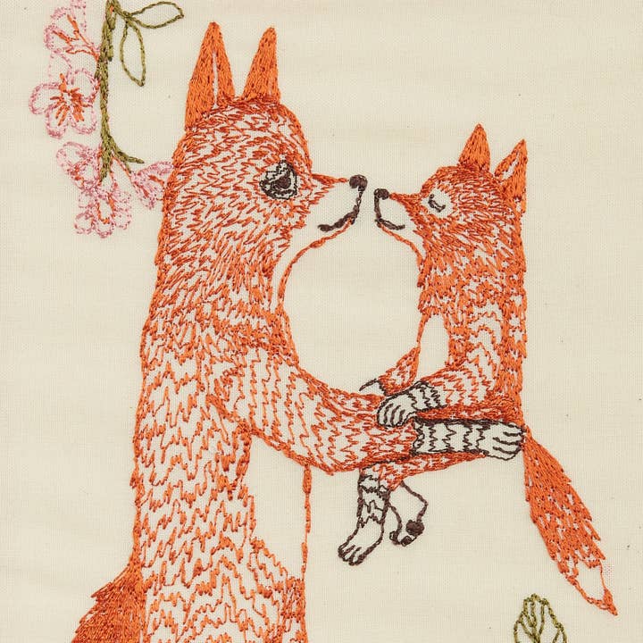 Coral & Tusk - Wholesale Baby Card - Fox Mama Card