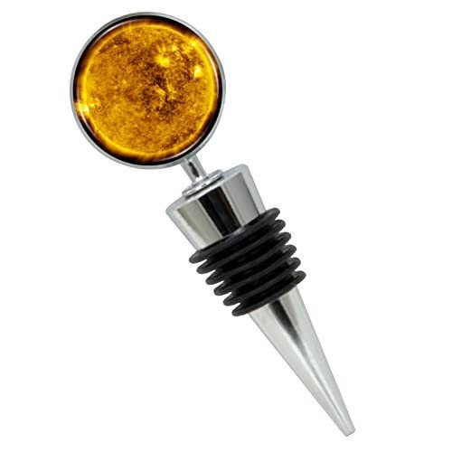 Sun Wine Bottle Stopper In Gift Box for wholesale by City Souvenirs