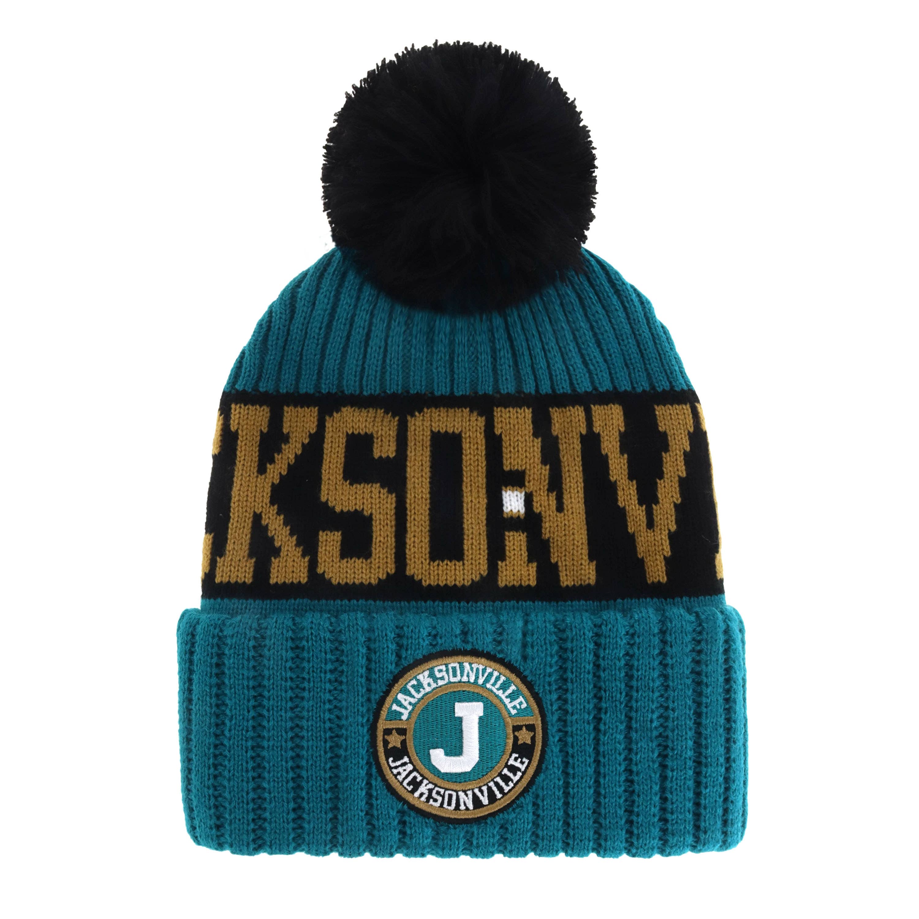 ChoKoLids – Engroshandel Beanie - Unisex – Strikkede vinterhuer med pompon og broderet fodboldhold-logo13