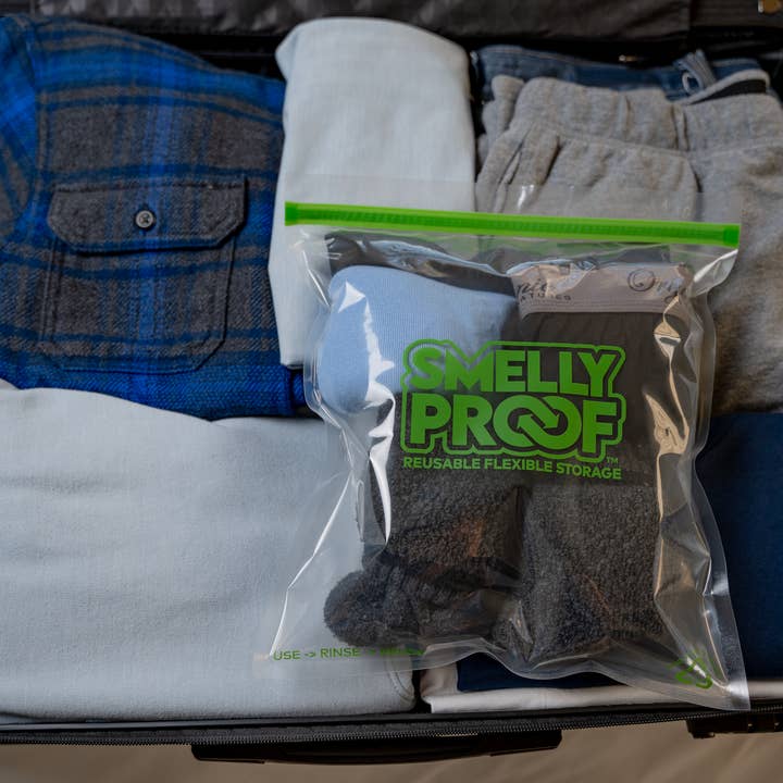 Smelly Proof Storage Bags - Wholesale Food storage wrap/bag - Reusable Gallon Size Super Bags - Box of 105