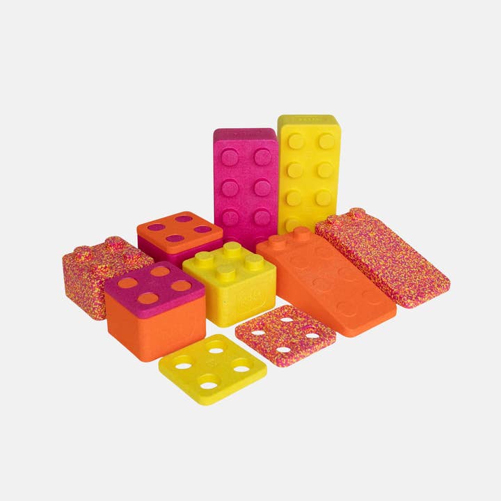 bygge - Wholesale Building Set - Kids - bygge - Starter Set "COLOR PLAY" Special Edition8