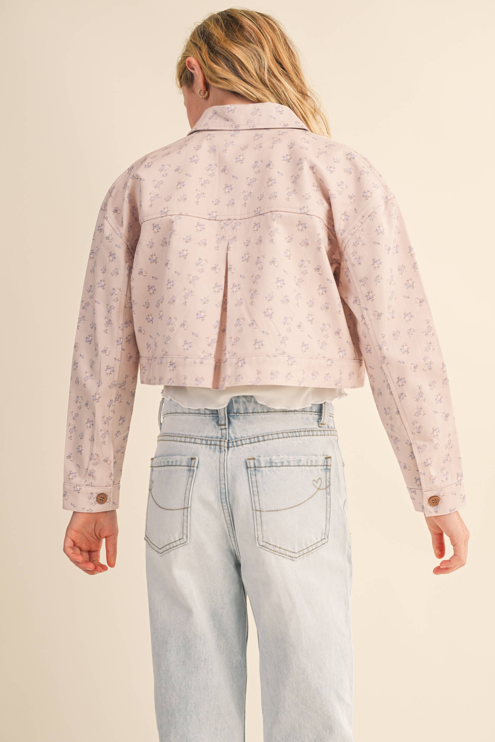 heart and arrow - Wholesale Jacket - Kids - TWEEN KIDS GIRLS CROPPED JACKET (7-14)4