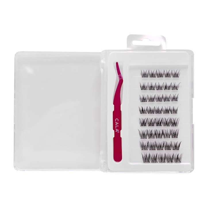 PINEAPPLE Beauty - Wholesale False/Fake Eyelashes - CALA 35301 Glam & Go Light Glam Pre-Glued Lash Clusters - 6