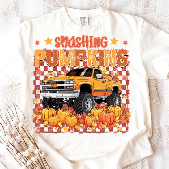 NVC Ecommerce LLC - Wholesale T-Shirt (Graphic) - Unisex - Funny Smashing Pumpkin T-shirt, Halloween Pumpkin Sweatshirt2