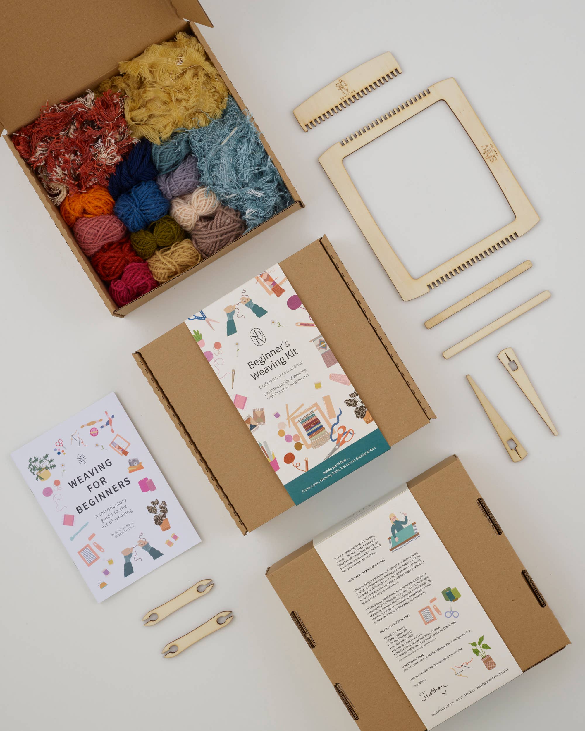 Shiv Textiles - Wholesale DIY Craft Kit - Beginners Weaving Kit0