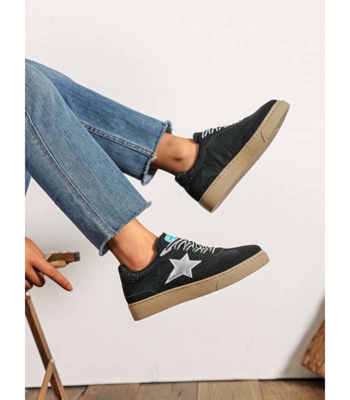 SWEET MAGIC MODA Y COMPLEMENTOS - Wholesale Lifestyle Sneakers - Women's - SUEDE CASUAL SNEAKERS WITH RUBBER SOLE4