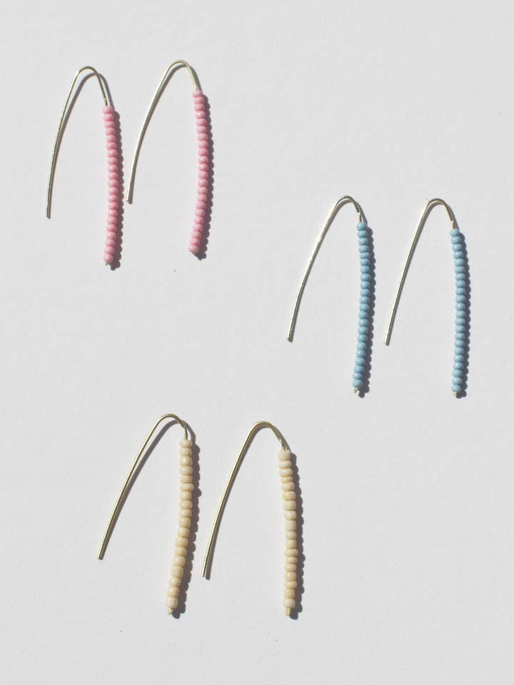 Dreamscape Threader Earrings for wholesale by Rover & Kin