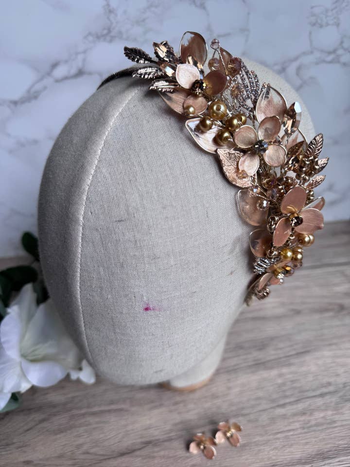 Peça de cabeça lateral sob medida por atacado de Preciuspearls