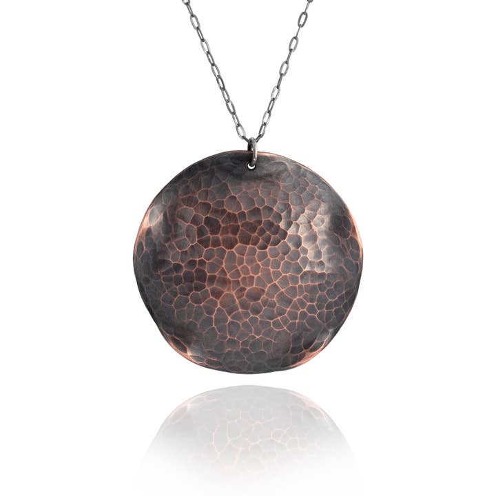 Wavy Dome Pendant | Copper for wholesale by DMG Designs