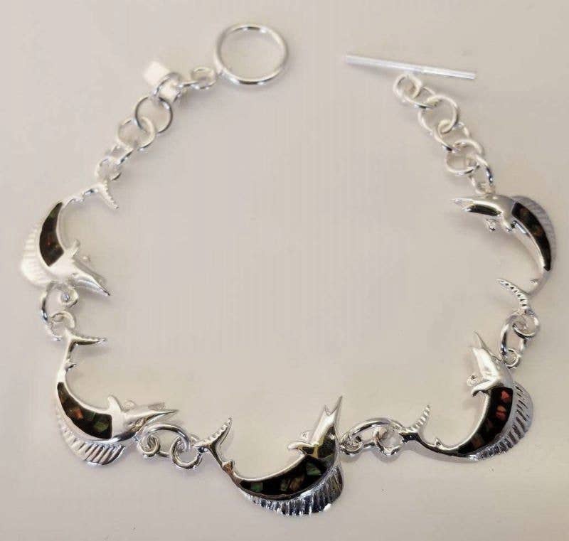 Costello International - Wholesale Tennis Bracelet - Treasure Island Opaline Silver Tennis Bracelets2