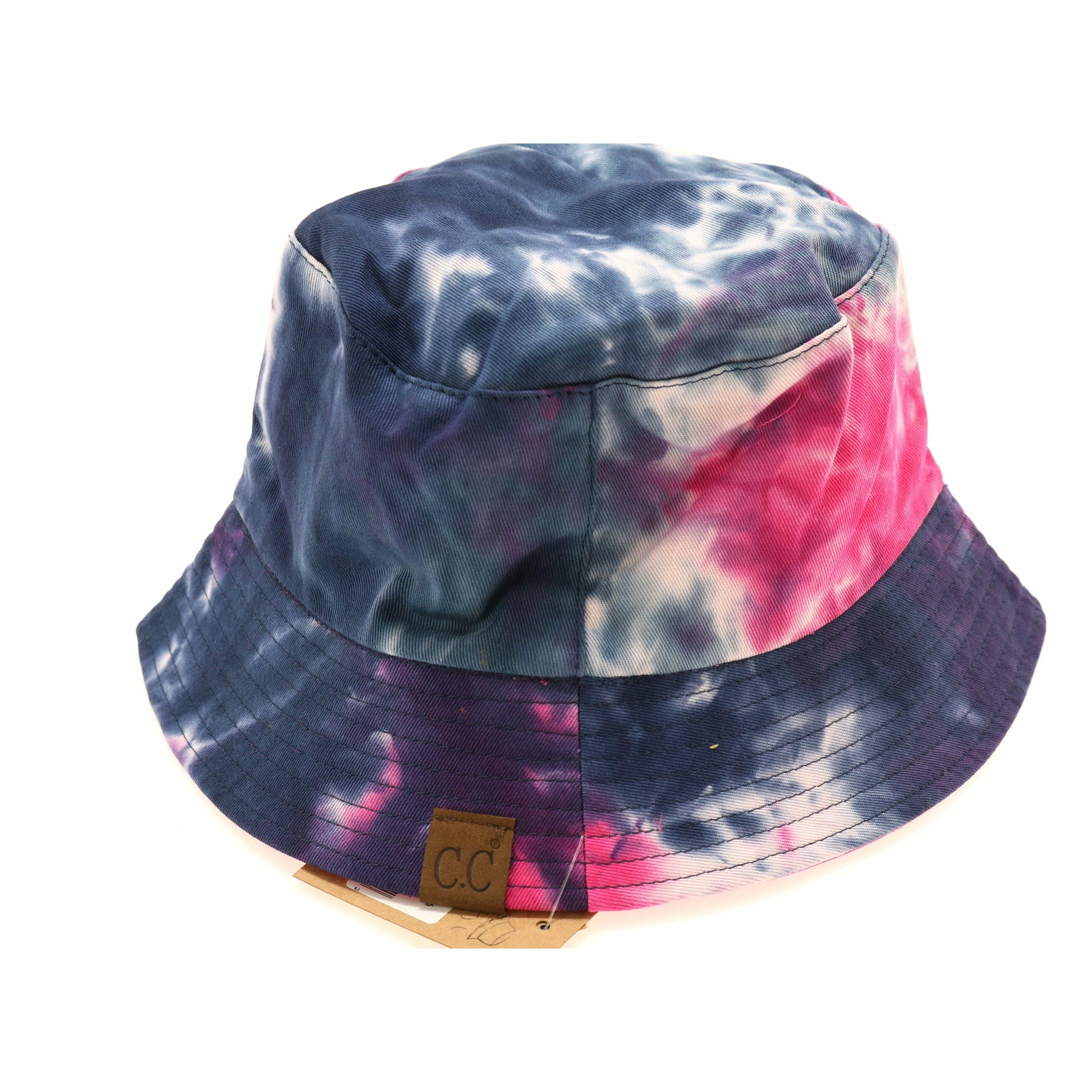 C.C Beanie - Vente Bob – femme - Casquette CC réversible Tie Dye ST21761
