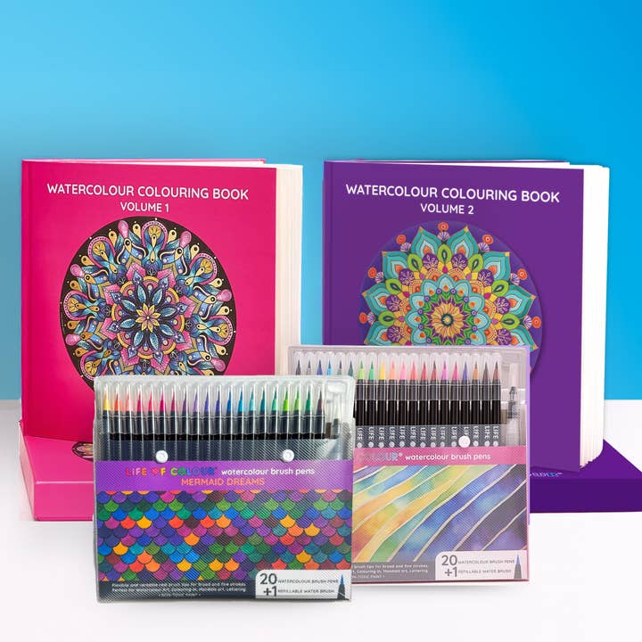 Watercolour Escape Bundle for wholesale by Life of Colour