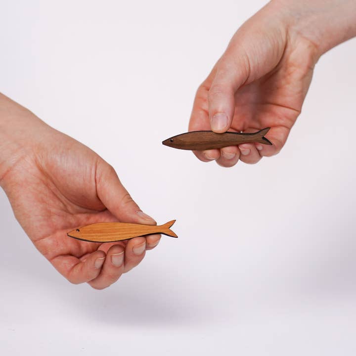 Collin Garrity - Vendita all'ingrosso Decorazioni da tavolo - Set di latta per sardine in legno4