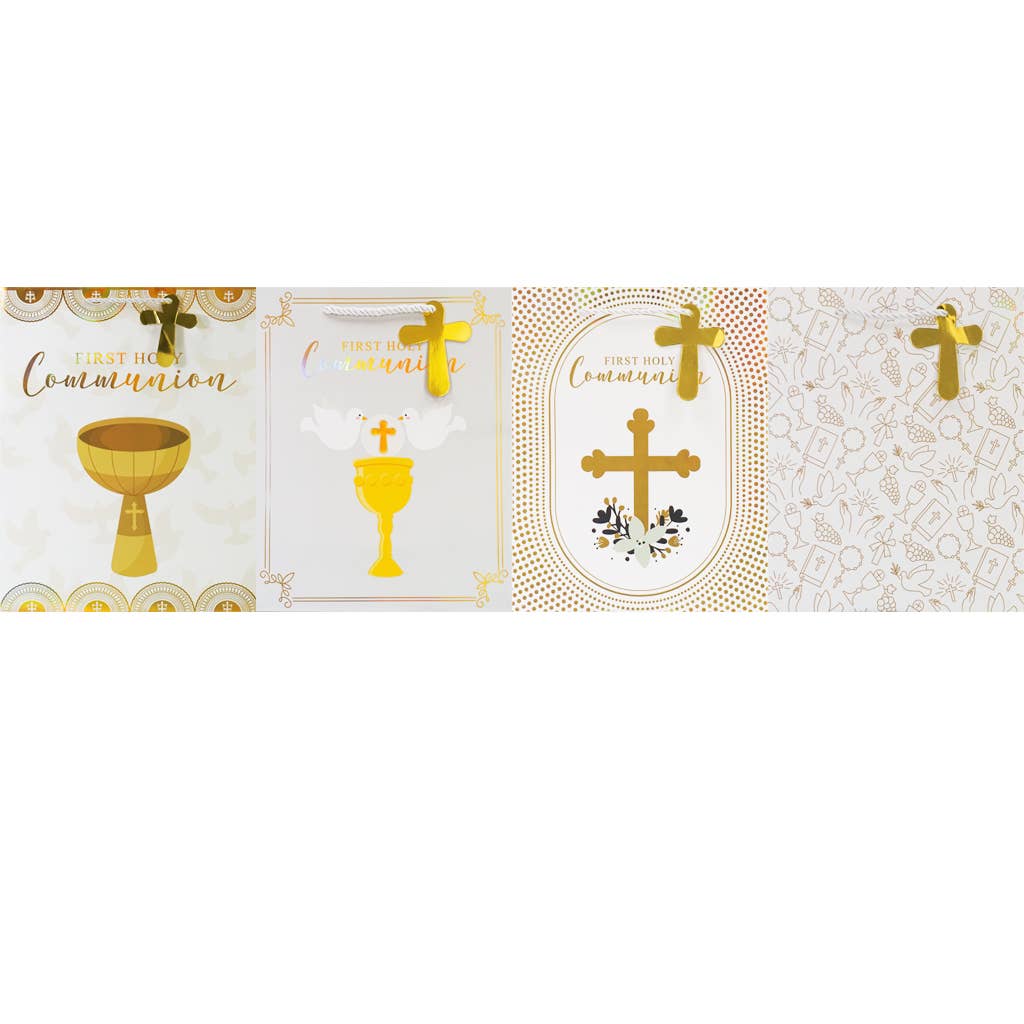 Angels Craft - Wholesale Gift Bag Set/Pack - Religious Gift Bag - First Holy Communion , assort 4 styles0