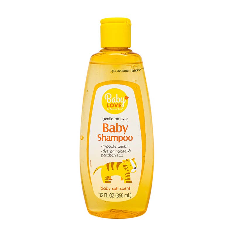 Deluxe Import Trading - Wholesale Face & Body Wipes - Baby - Baby Love Baby Shampoo - 12oz/355ml0