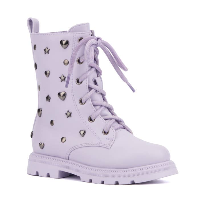 S3 Holding - Wholesale Boots – Child - Olivia Miller Girl's Toddler Astro Girl Combat Boots4