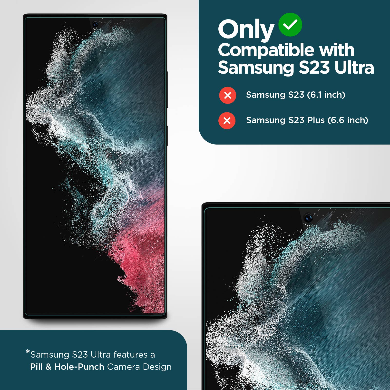 Clear Case-Mate Samsung Galaxy S23 Ultra Screen Protector for wholesale on Faire1