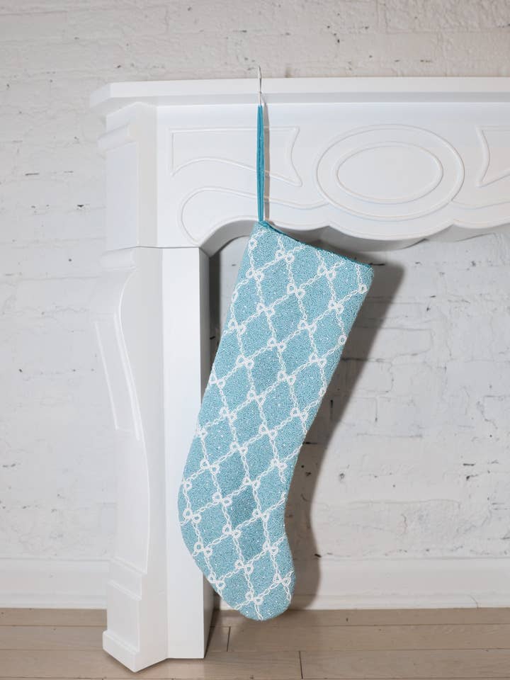 Mini Bows Strumpa ✦ Ljusblå för wholesale av Island to East Side