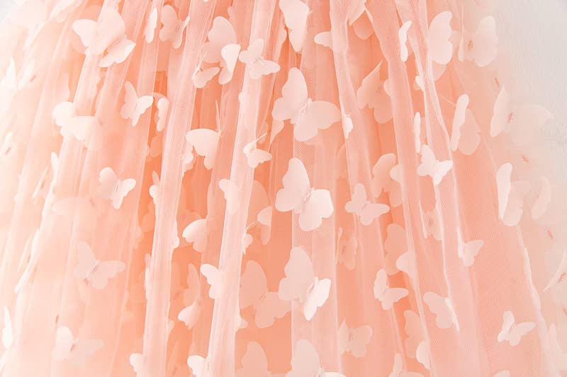 Little Trendy - Wholesale Dress - Kids - Girls 3D butterfly mesh Princess fairy dress 2