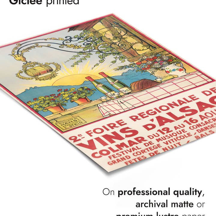 Animato - Wholesale Poster - Alsace Wine, France2