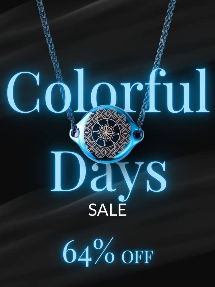 Shakti Safety Necklace – Blue - Special Discount for wholesale by ResQ Jewelry