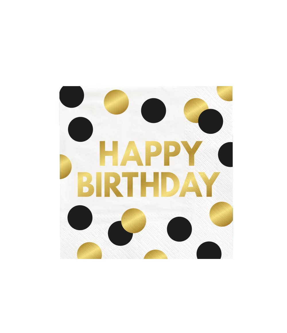 PD Party - Wholesale Disposable Napkin - Celebration! Napkins - Happy Birthday