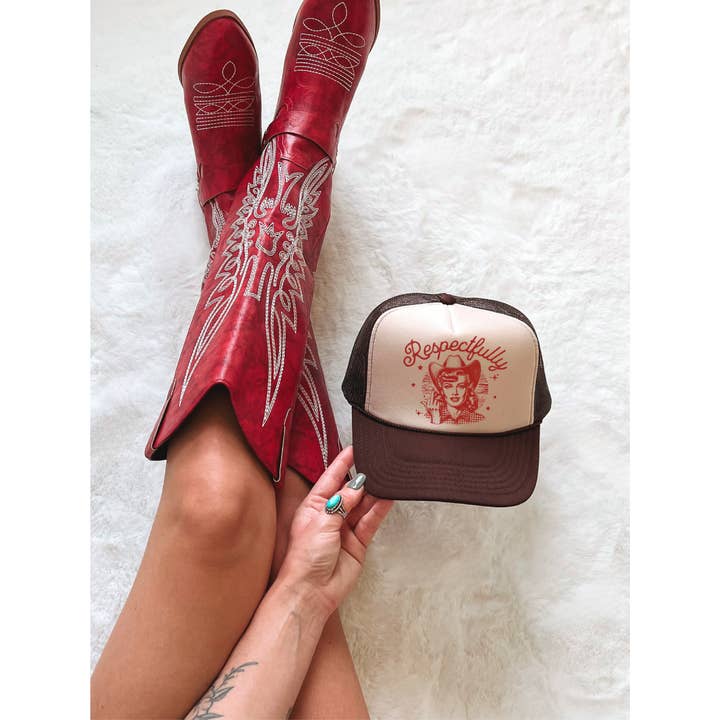 Hank & Scoot - Wholesale Trucker Hat - Women's - Respectfully Trucker Hat