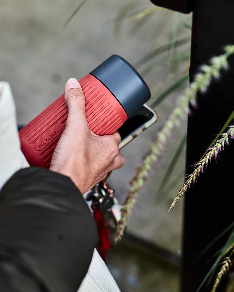 Black+Blum - Vente Gourde/bouteille isotherme - Tasse de voyage en verre - Tasse de voyage en verre étanche 340 ml7