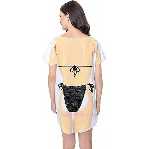 LA Imprints - Wholesale Swim Cover Up - Women's - LA Imprints Fantasy Coverup Black Macrame Bikini Body Coveru2