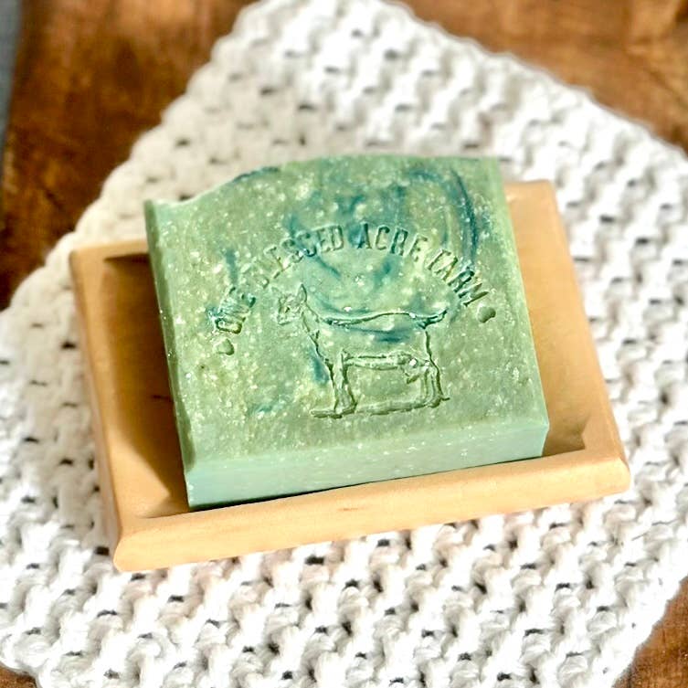 One Blessed Acre Farm - Vente Pains de savon - Savon au lait de chèvre et chèvrefeuille sauvage2