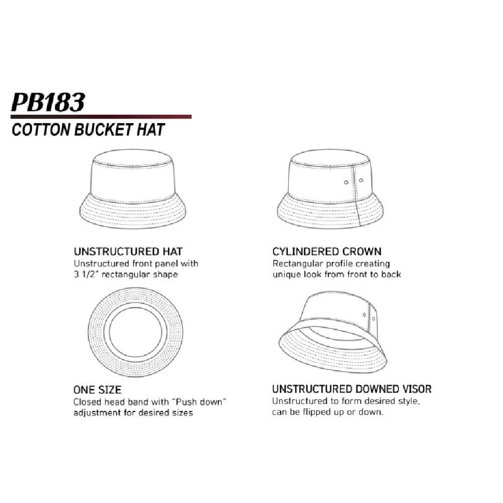 DOBBI - Wholesale Bucket Hat - Women's - PLAIN WASHED COTTON FISHERMAN BUCKET HATS15