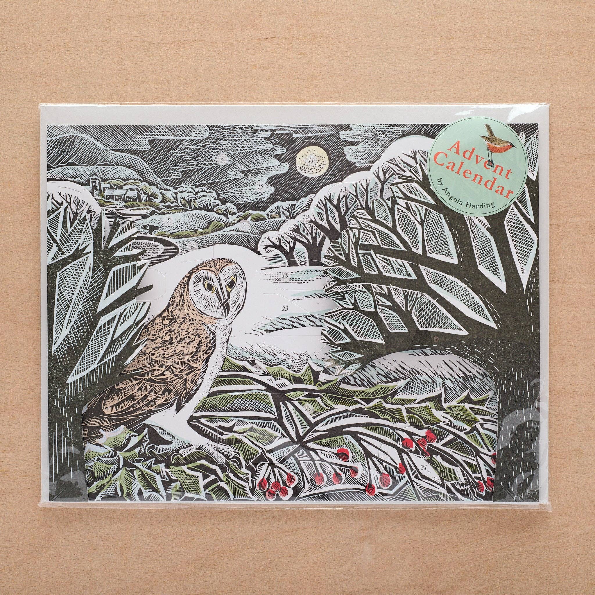 Art Angels - Wholesale Advent Calendar - Owl Flight Advent Calendar1
