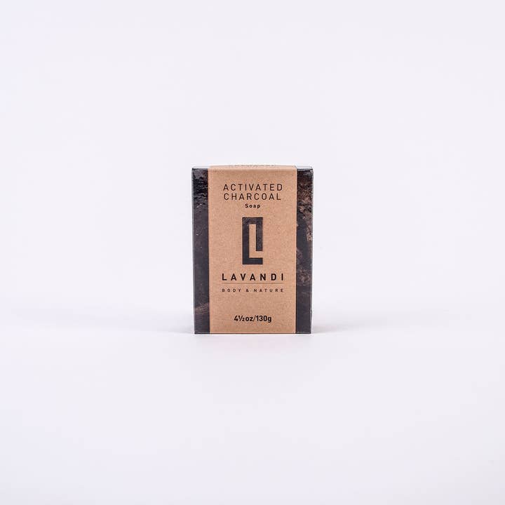 Lavandi Body & Nature - Wholesale Bar Soap - Activated Charcoal Body Cleansing and Nourishing Bar4