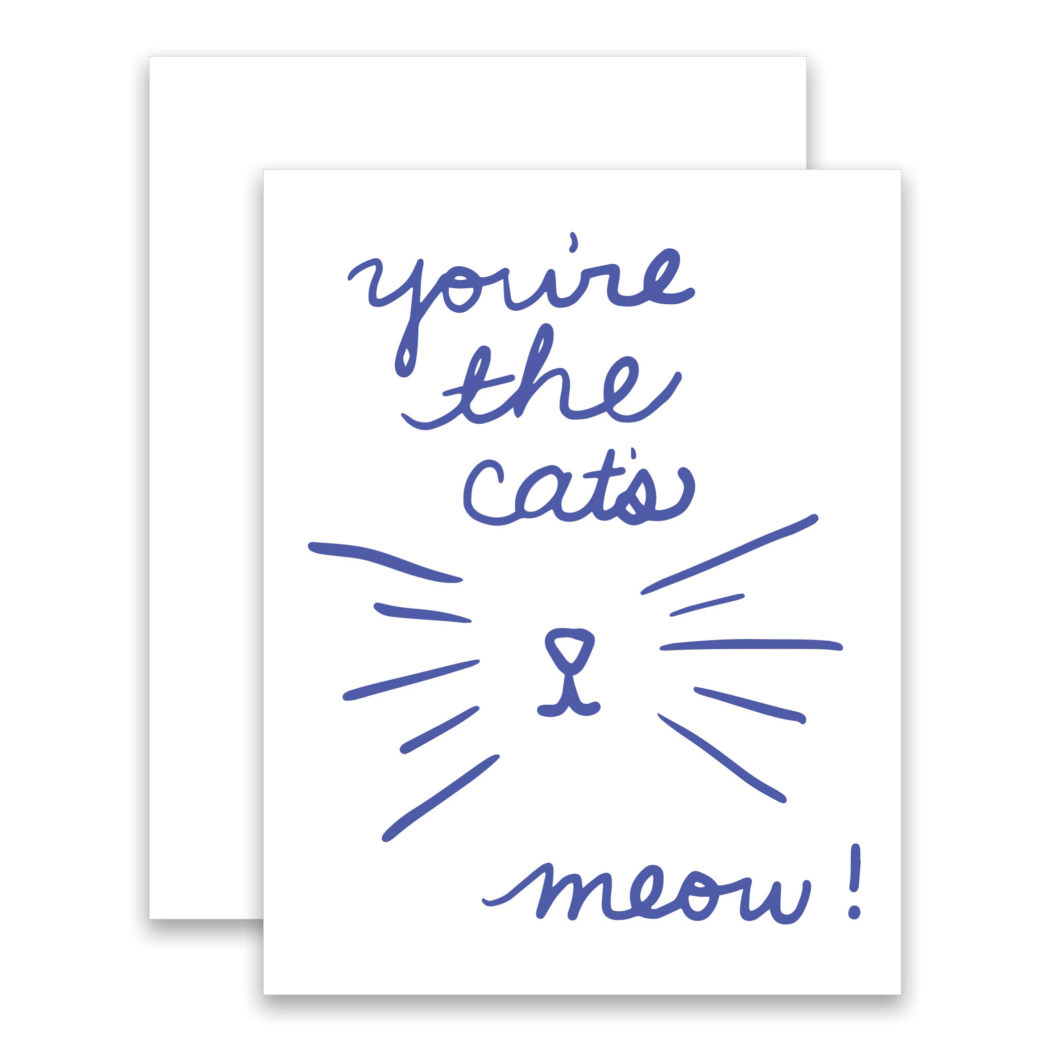 Cat Snapp Studio - Wholesale Everyday Greeting Card - Cat's Meow Greeting Card0