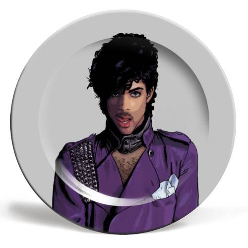 10 INCH PLATE - PRINCE BY DAN AVENELL for wholesale by ART WOW