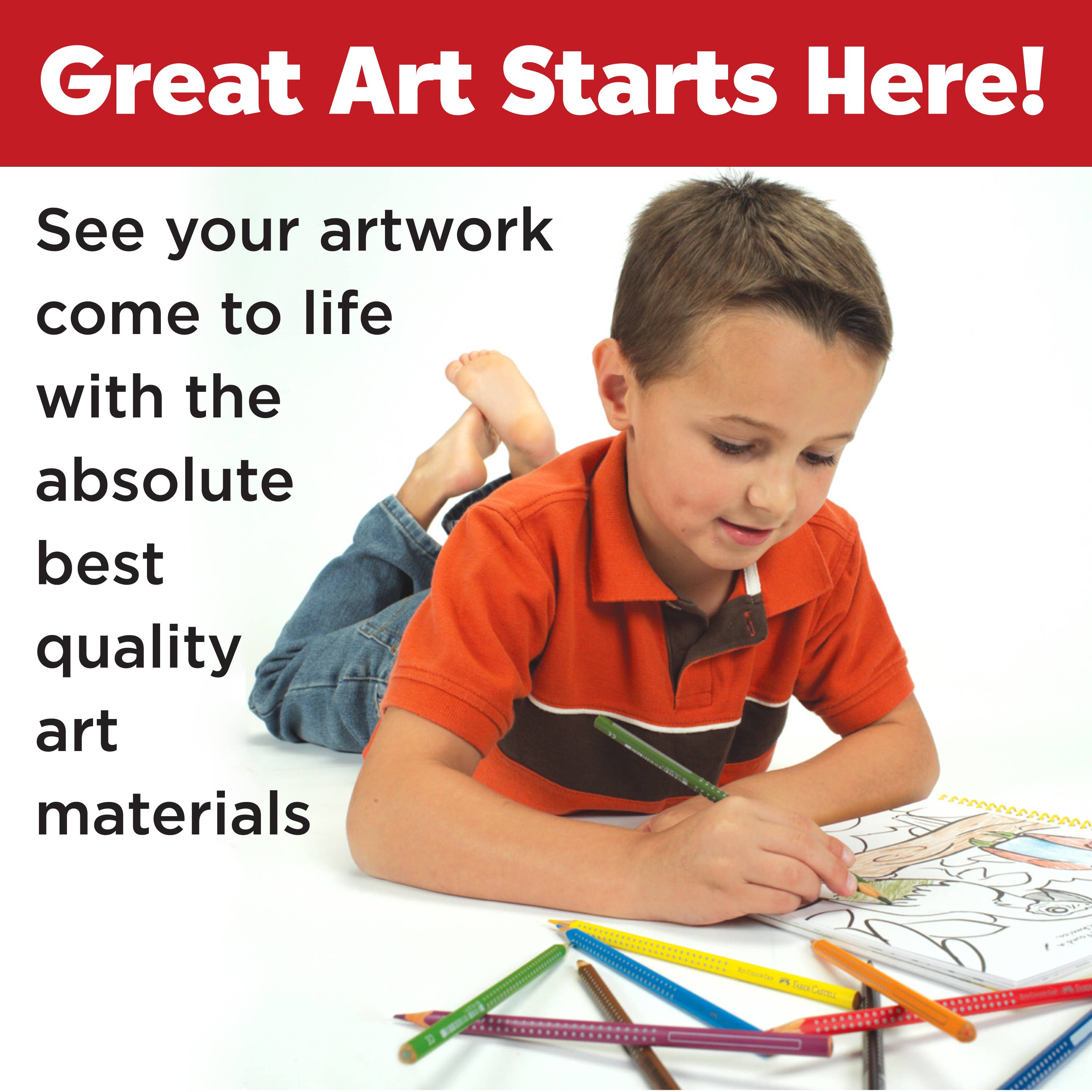 Faber-Castell / Creativity for Kids - Wholesale Colored Pencil - 12 Grip EcoPencils - Colored Pencils w/ Raised Grip7