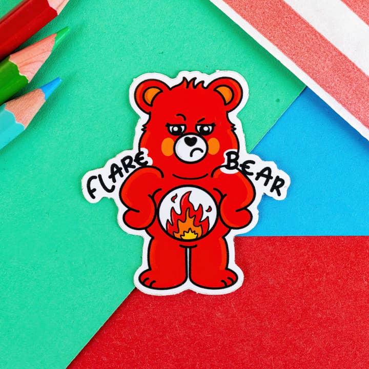 Adhesivo Flare Bear para venta al por mayor de Innabox Ltd