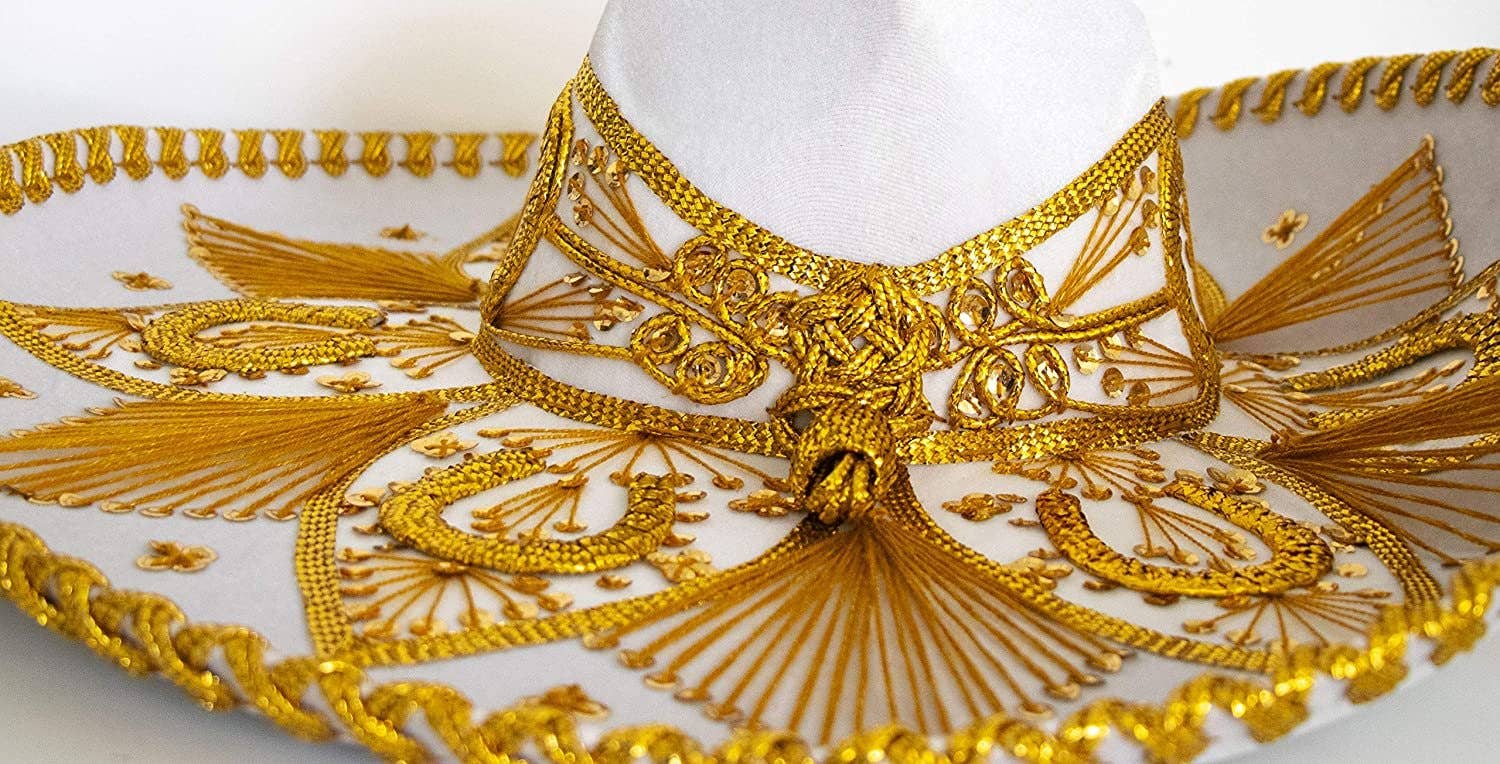 FESTMEX – wholesale Cowboyhatt - Unisex – Autentisk vuxen mexikansk Sombrero Mariachi Charro Hat, Premium mexikansk hatt för kostymfester, 5 de Mayo, 16 de Septiembre7