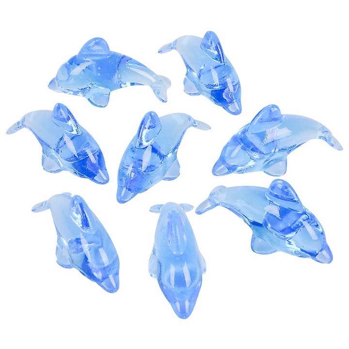 ACRYLIC DOLPHIN LLB kids toys for wholesale by La Luna Bella - Toys