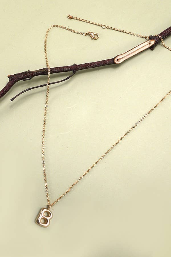 JOSSLYN by wall to wall - Vente Colliers à pendentif - COLLIER INITIAL PERSONNALISÉ À BULLES MONTGOLFIÈRES | 80N1088